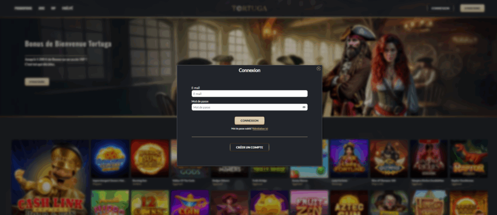 Tortuga Casino Sign Up